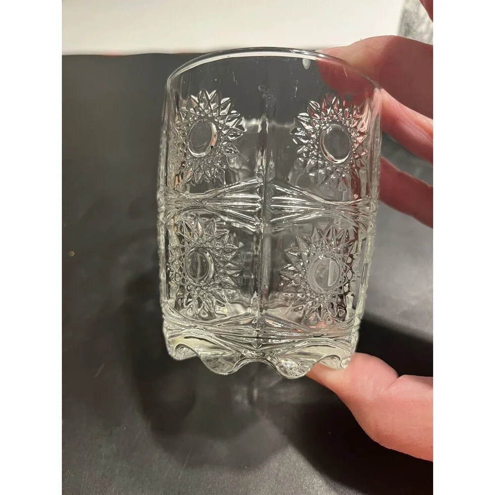 5pc Whiskey Bourbon Decanter w Old Fashioned Glasses & Stopper